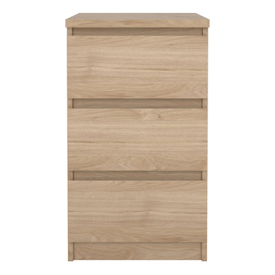 Naia Bedside 3 Drawers in Jackson Hickory Oak – FTG, view 2