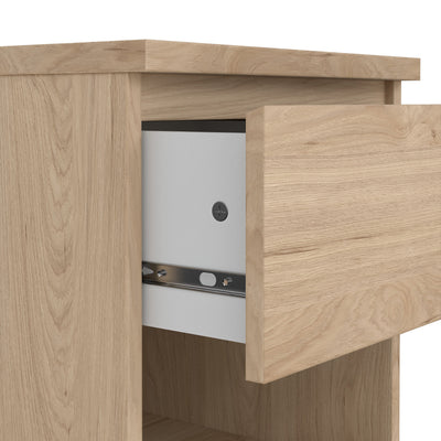 Naia Bedside 1 Drawer 1 Shelf in Jackson Hickory Oak – FTG, view 7