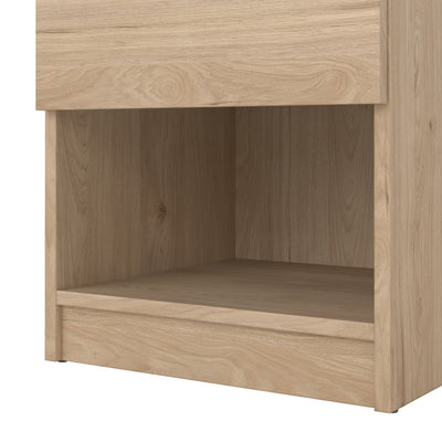 Naia Bedside 1 Drawer 1 Shelf in Jackson Hickory Oak – FTG, view 8