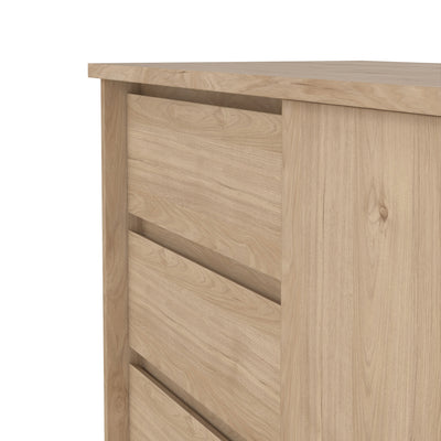 Naia Storage Unit with 1 Sliding Door and 3 Drawers in Jackson Hickory Oak – FTG, view 7