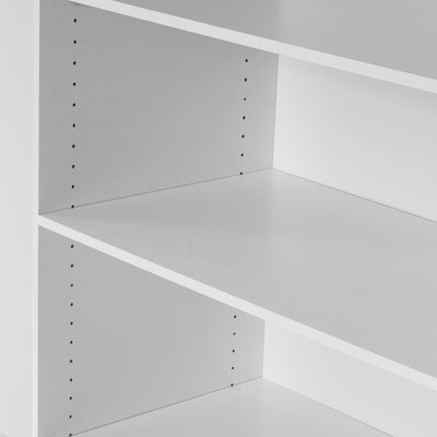 Verona Set of Shelves  Narrow (for 120cm Wardrobe) in White – FTG, view 3