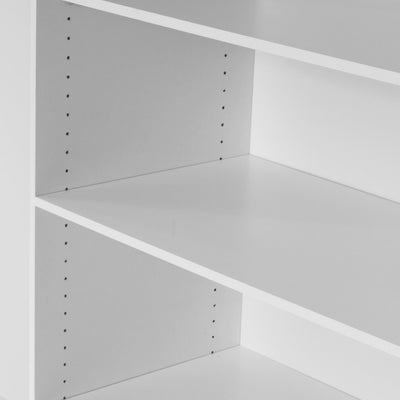 Verona Sliding Wardrobe 180cm in White with Mirror Doors with 5 Shelves – FTG, view 11