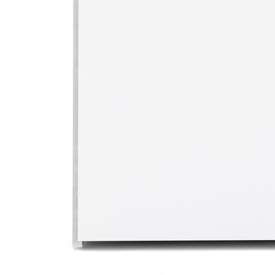 Space Wardrobe 3 Doors 3 Drawers in White 2000 – FTG, view 8