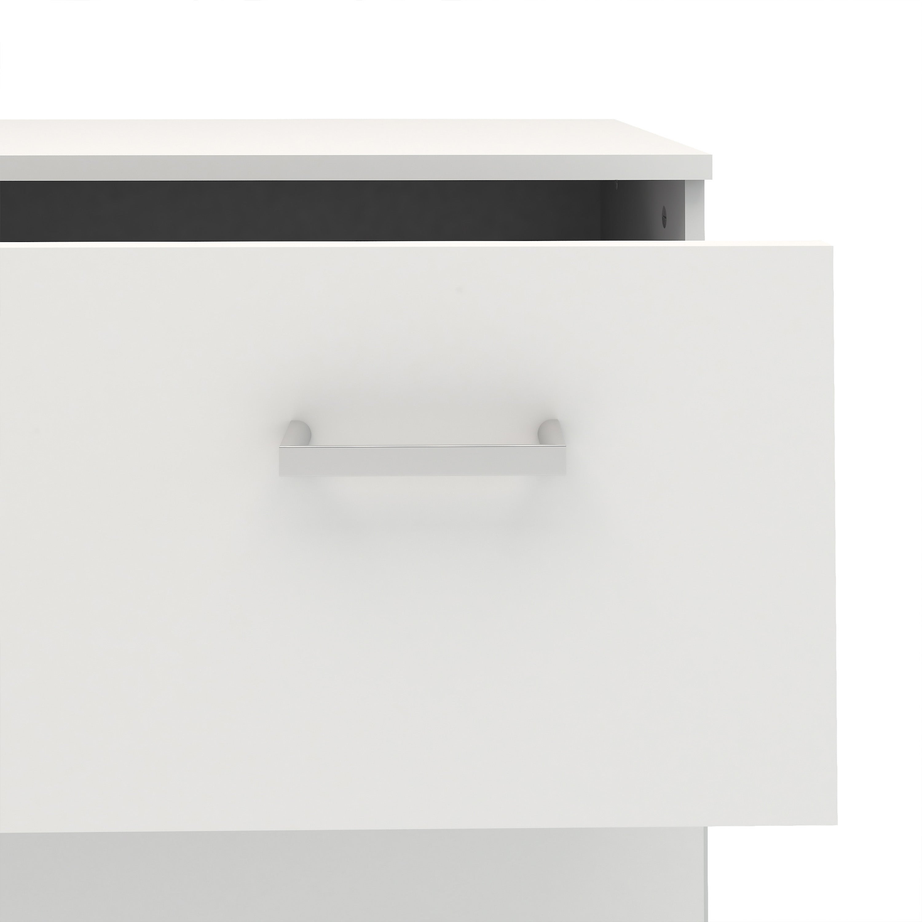 Space Chest of 3 Drawers in White – FTG, view 10