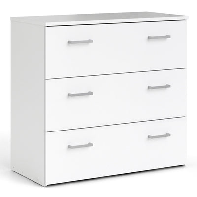 Space Chest of 3 Drawers in White – FTG