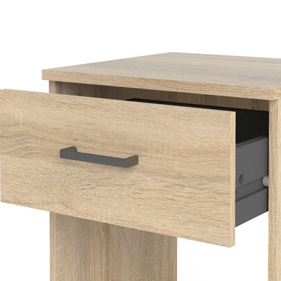 Space Bedside 1 Drawer in Oak – FTG, view 7