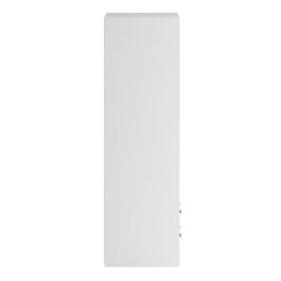 Line Wardrobe with 2 Sliding Doors and 4 Drawers, White – FTG, view 4