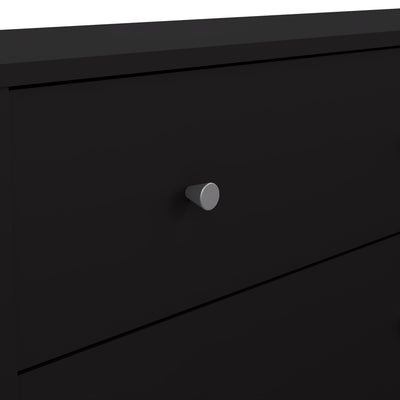 May Chest of 6 Drawers (3+3) in Black – FTG, view 9