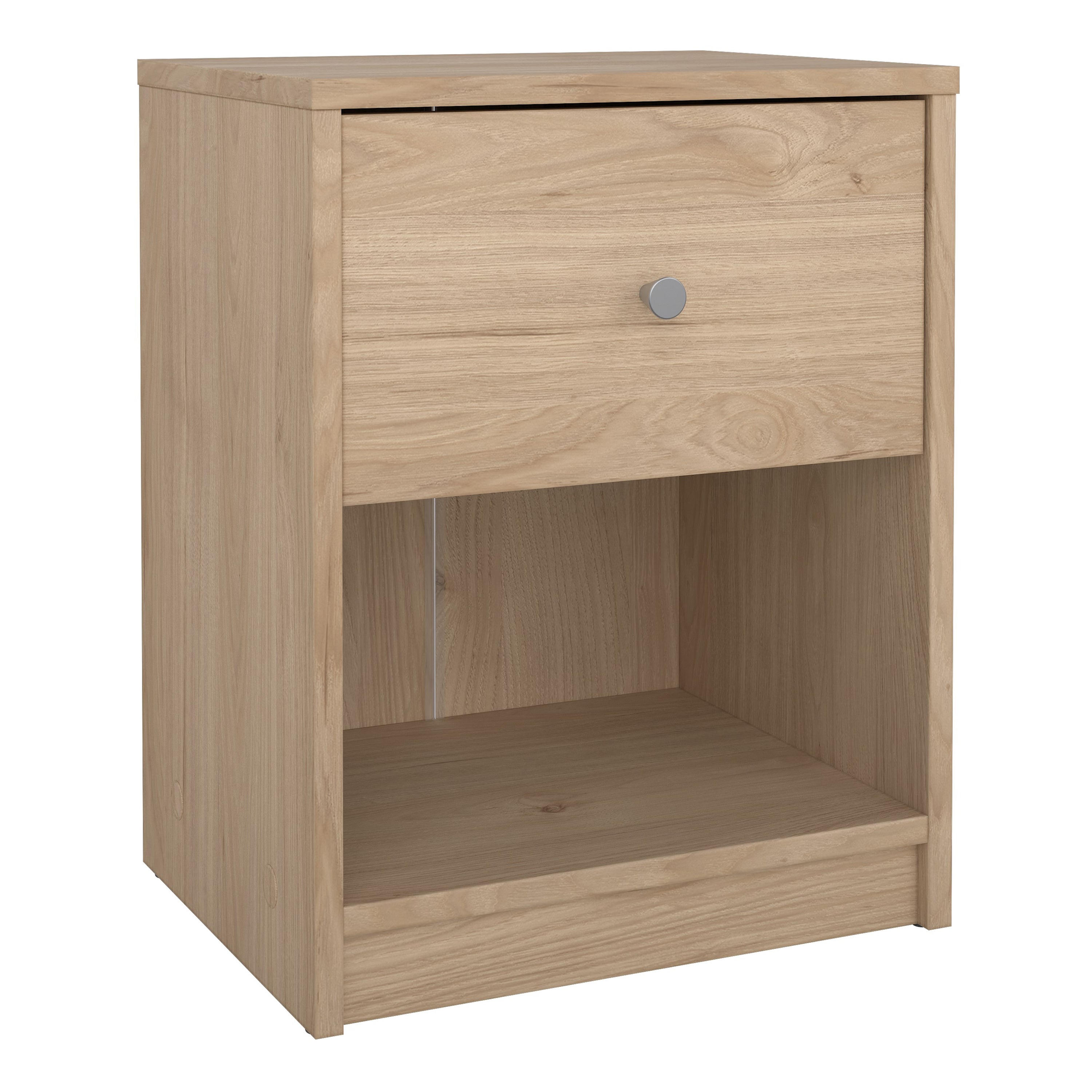May Bedside 1 Drawer in Jackson Hickory Oak – FTG