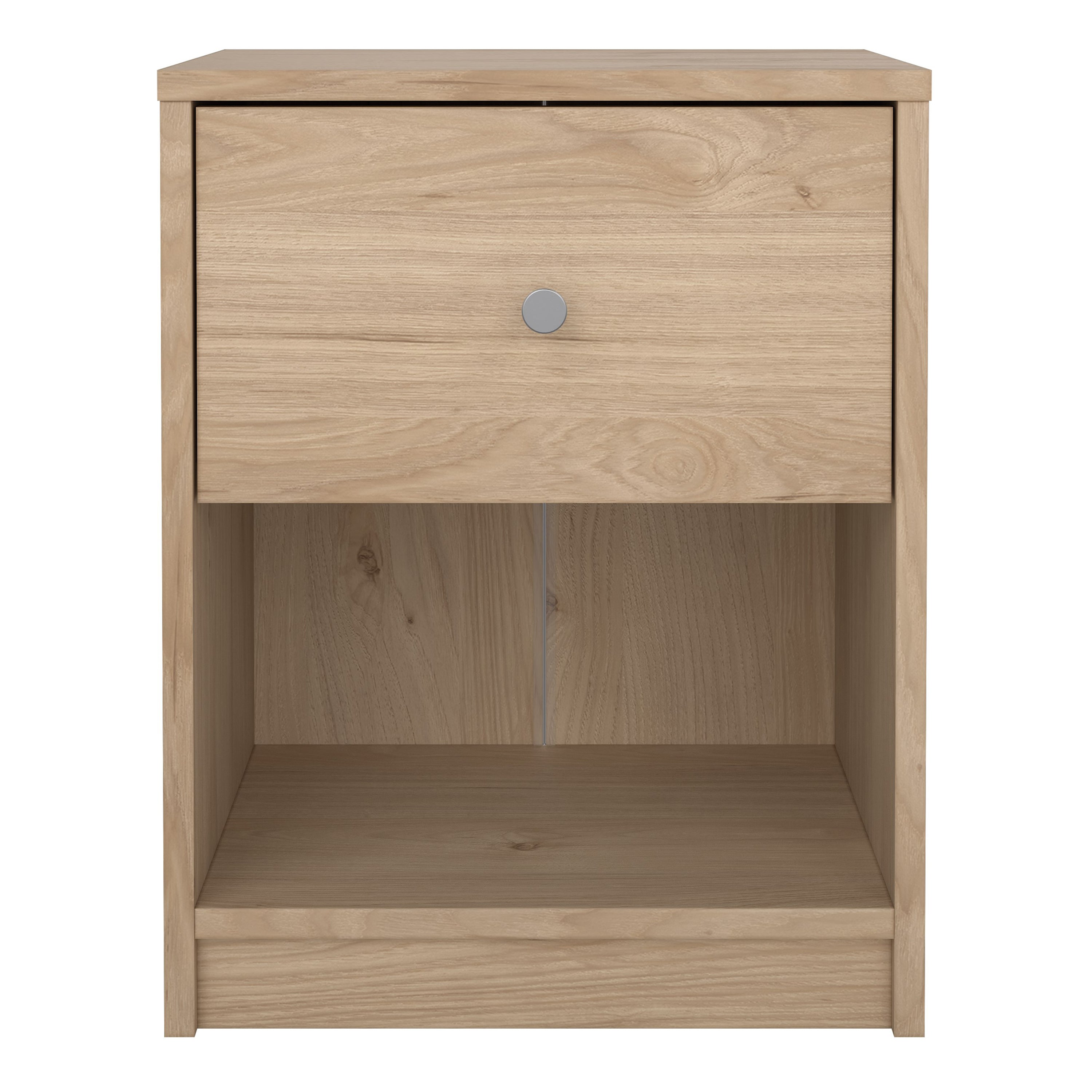 May Bedside 1 Drawer in Jackson Hickory Oak – FTG, view 2