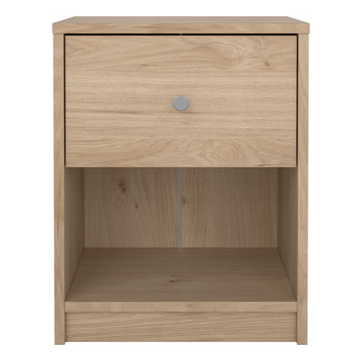 May Bedside 1 Drawer in Jackson Hickory Oak – FTG, view 2