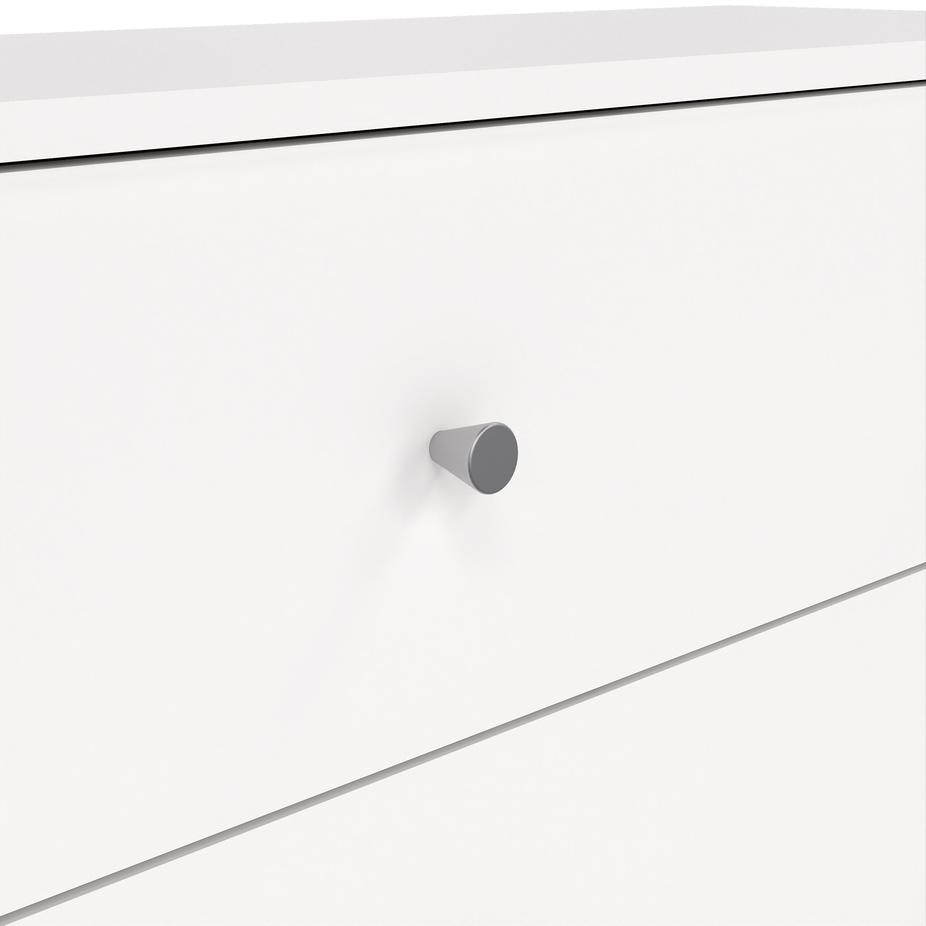 May Chest of 3 Drawers in White – FTG, view 9