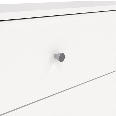 May Chest of 3 Drawers in White – FTG, view 9