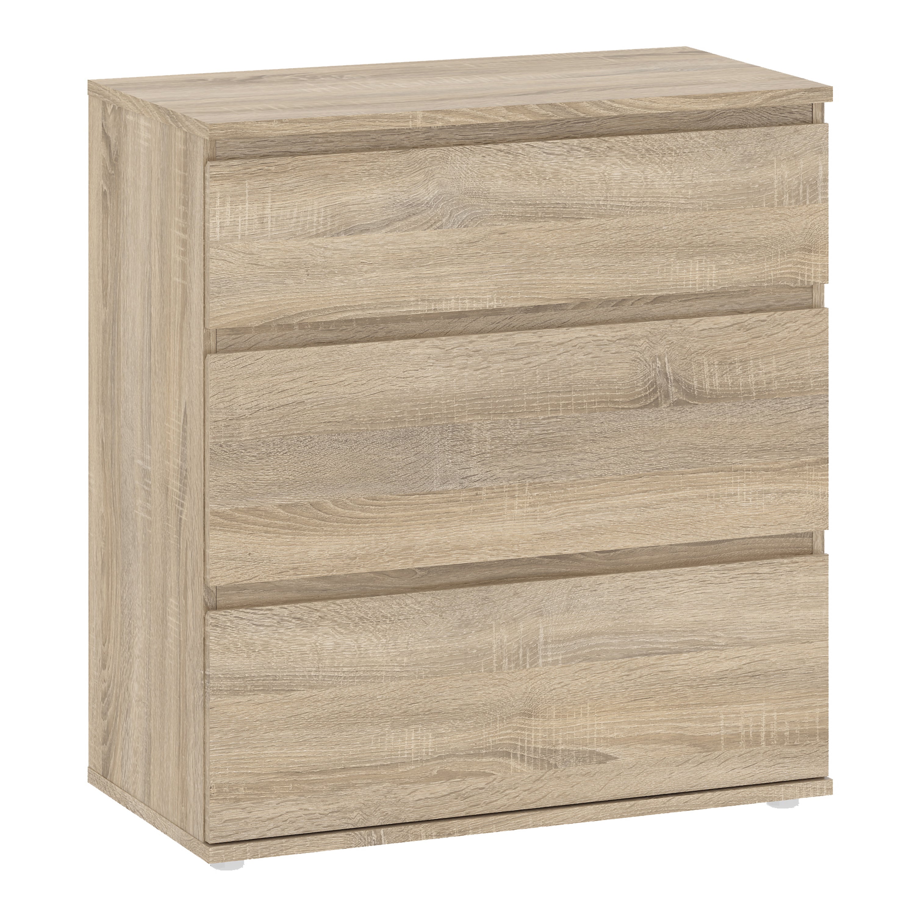 Nova Chest of 3 Drawers in Oak – FTG
