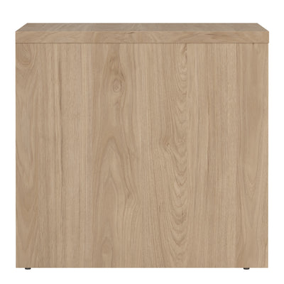 Next Nightstand 2 drawers Jackson Hickory White high gloss – FTG, view 4