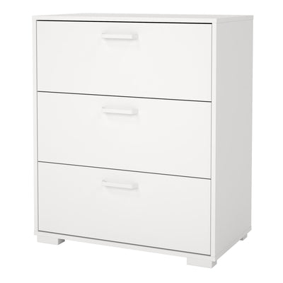 Sofia Chest 3 drawers White – FTG