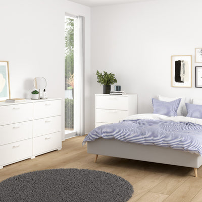 Sofia Chest 3 drawers White – FTG, view 4