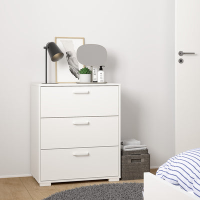 Sofia Chest 3 drawers White – FTG, view 6