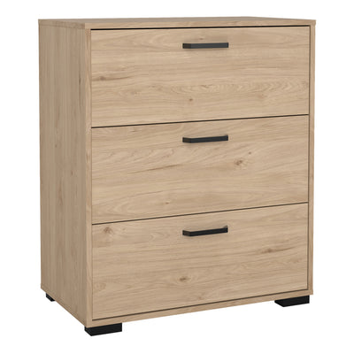 Sofia Chest 3 drawers Jackson Hickory – FTG