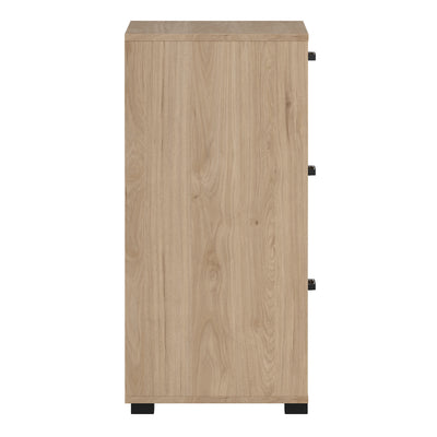 Sofia Chest 3 drawers Jackson Hickory – FTG, view 4