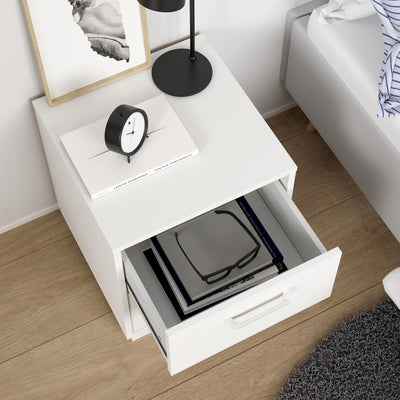 Sofia Nightstand 2 drawers White – FTG, view 10