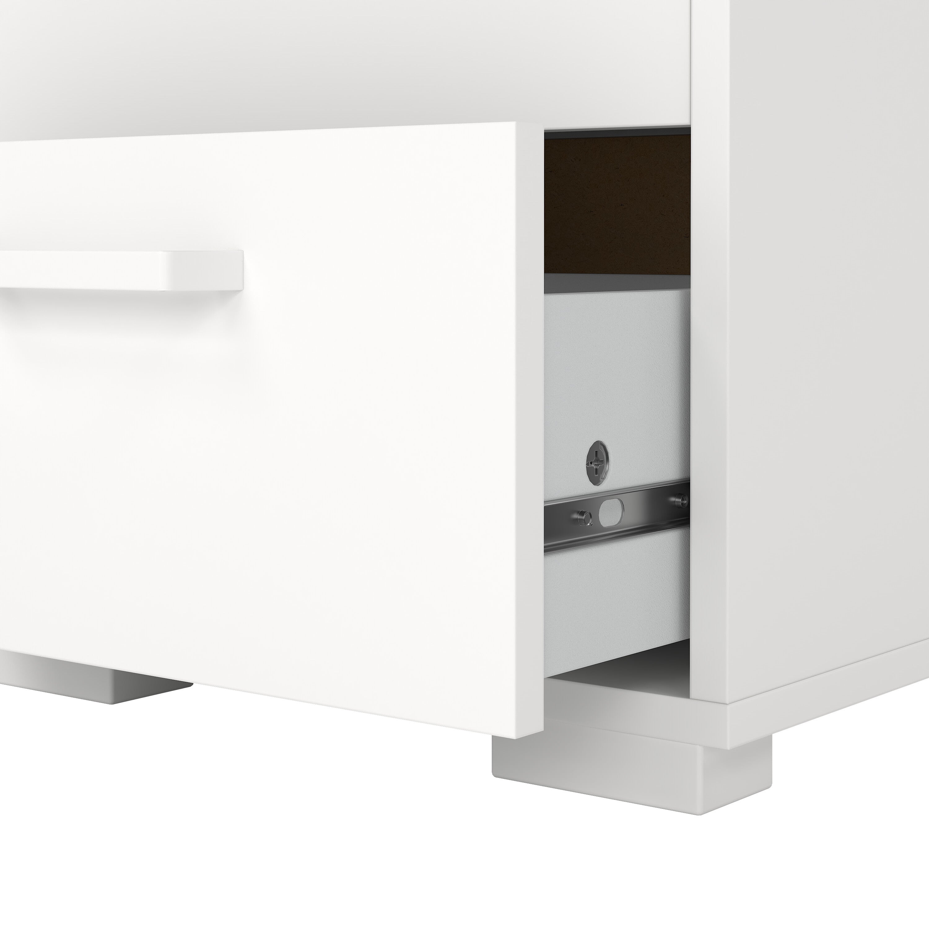Sofia Nightstand 2 drawers White – FTG, view 13