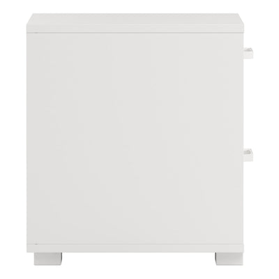 Sofia Nightstand 2 drawers White – FTG, view 4