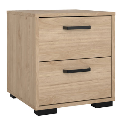 Sofia Nightstand 2 drawers Jackson Hickory – FTG
