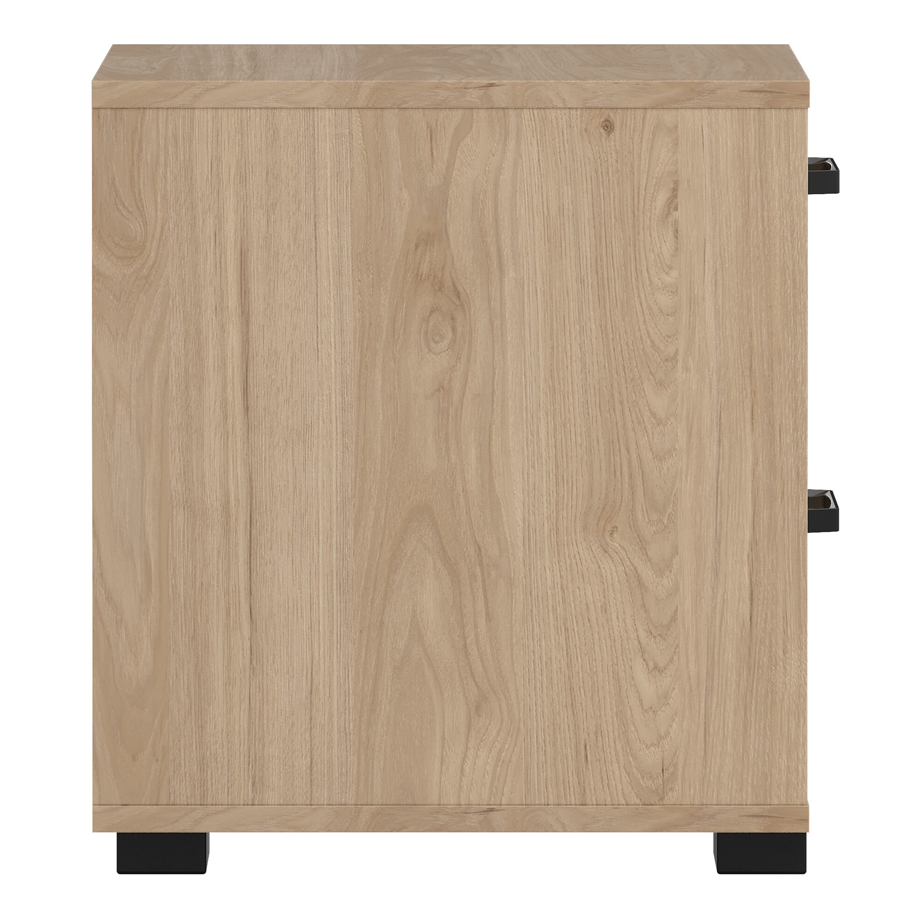 Sofia Nightstand 2 drawers Jackson Hickory – FTG, view 4