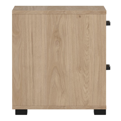 Sofia Nightstand 2 drawers Jackson Hickory – FTG, view 4