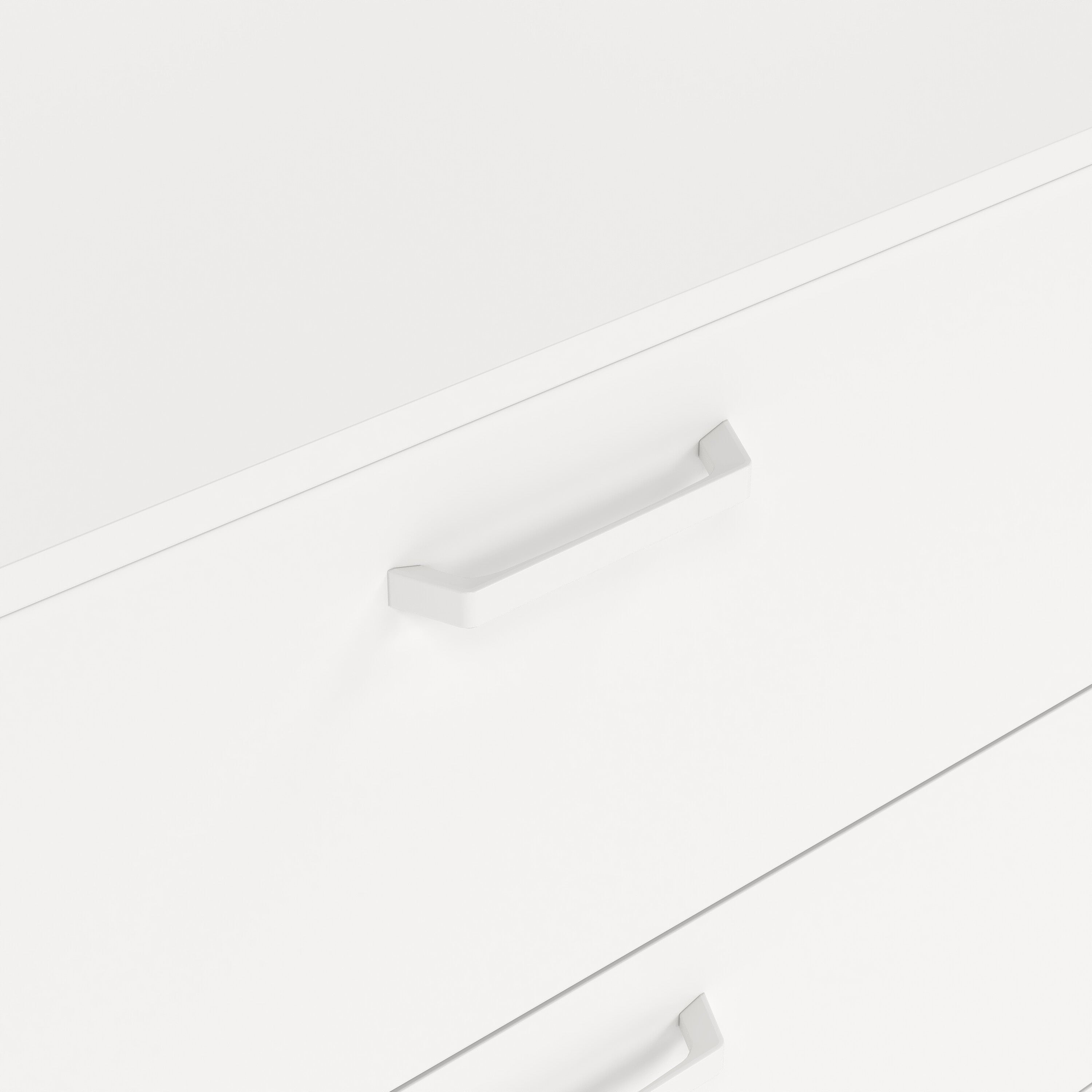 Sofia Double dresser 6 drawers White – FTG, view 13