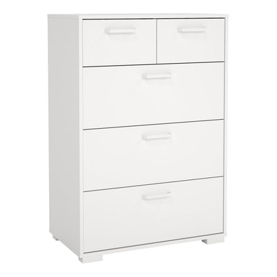 Sofia Chest 3 + 2 drawers White – FTG