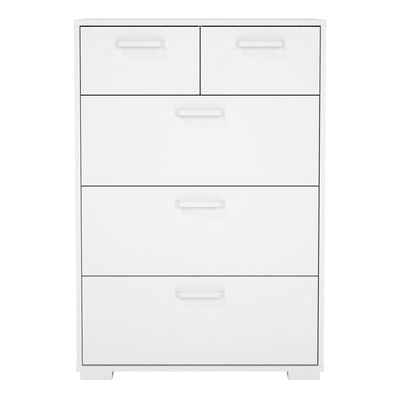 Sofia Chest 3 + 2 drawers White – FTG, view 2