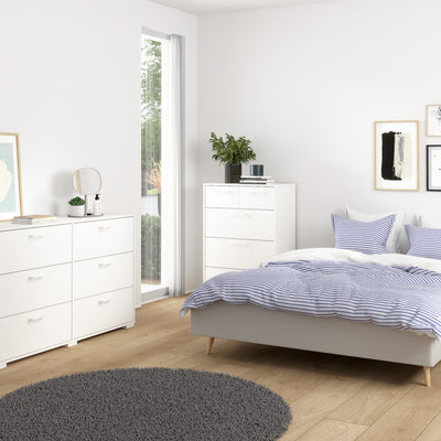 Sofia Chest 3 + 2 drawers White – FTG, view 6