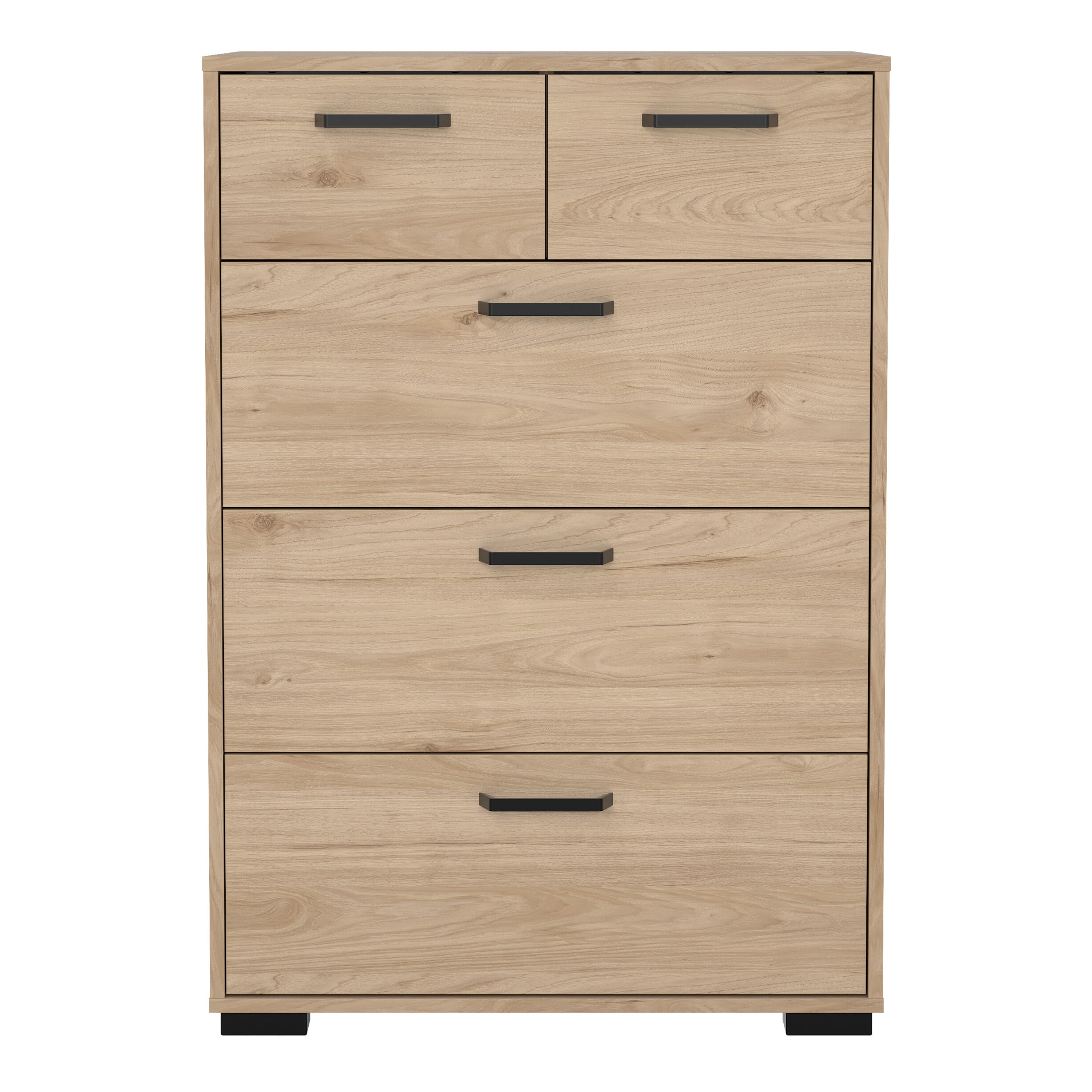 Sofia Chest 3 + 2 drawers Jackson Hickory – FTG, view 2