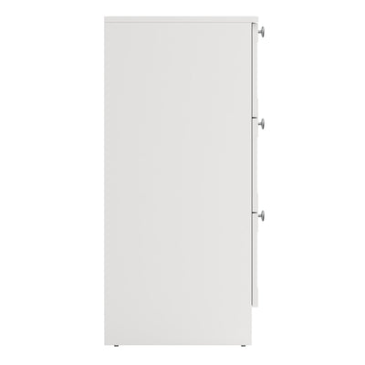 Brande Chest with 3 Frame Drawers in White – FTG, view 4