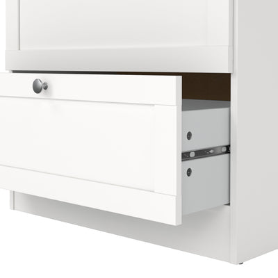 Brande Chest with 3 Frame Drawers in White – FTG, view 9