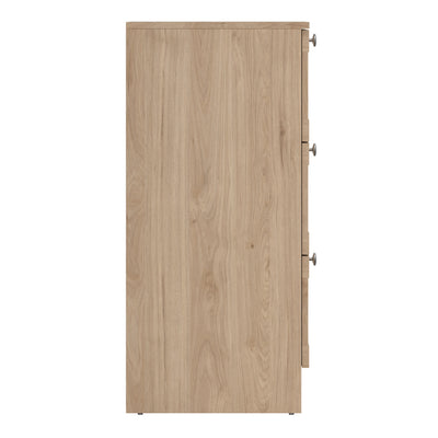 Brande Chest with 3 Frame Drawers in Jackson Hickory – FTG, view 4