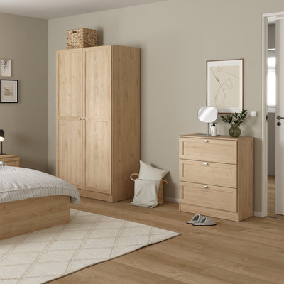 Brande Chest with 3 Frame Drawers in Jackson Hickory – FTG, view 6