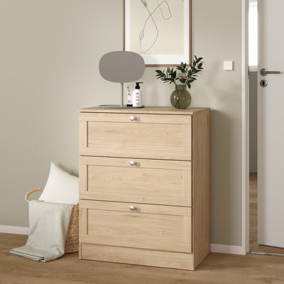 Brande Chest with 3 Frame Drawers in Jackson Hickory – FTG, view 7
