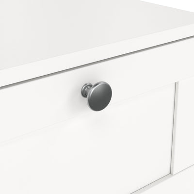 Brande Nightstand with1 Frame Drawer in White – FTG, view 3