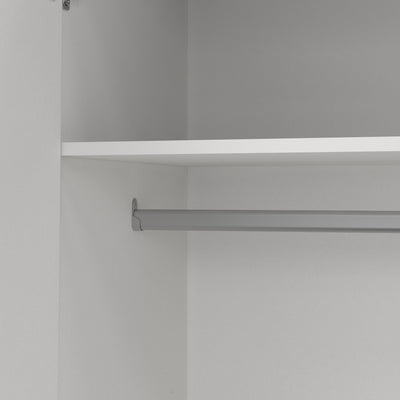 Sprint Wardrobe with 4 Doors + 3 Drawers in White