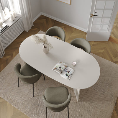 Family Dining table 100x200cm in Cashmere