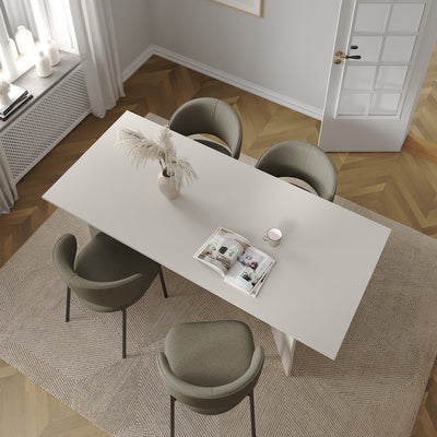 Family Dining table 90x200cm in Cashmere