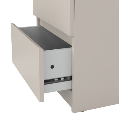 Naia Bedside 2 drawers in Cashmere Jackson Hickory – FTG, view 7