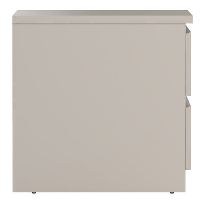 Naia Bedside 2 Drawers in Cashmere