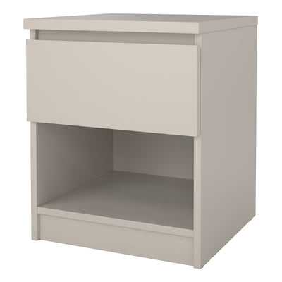 Naia Nightstand 1 Drawer Nightstand in Cashmere