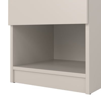 Naia Nightstand 1 Drawer Nightstand in Cashmere