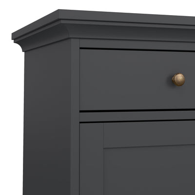 Paris Sideboard with 3 doors and 3 drawers in Matt Grey – FTG, view 9