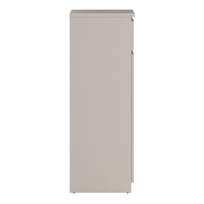 Naia Shoe cabinet with 2 Doors 1 Drawer in Cashmere